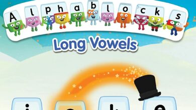سلسلة صوتيات للاطفال تعليم اللغة الانجليزية المستوي الخامس - بدون موسيقى | Alphablocks - Long Vowels | Phonics | Level Five - No Music