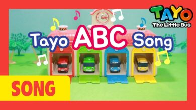 كرتون تايو الحافلة الصغيرة الابجدية – بدون موسيقى | ABC Song with Tayo l Alphabet Song l – No Music