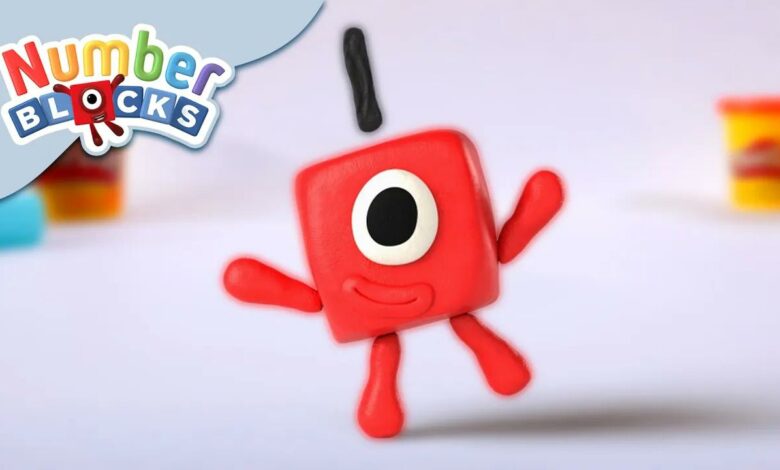Numberblocks - لعب دوه! بدون موسيقى | Numberblocks - Play-Doh! No Music (5 فيديو)