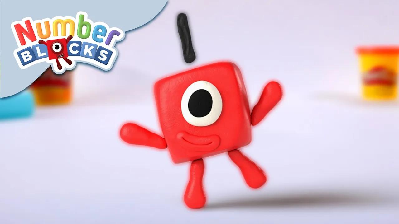 Numberblocks - لعب دوه! بدون موسيقى | Numberblocks - Play-Doh! No Music (5 فيديو)