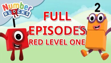 Numberblocks - المستوى الأحمر 1 | #LearningFromHome بدون موسيقى | Numberblocks - RED LEVEL 1 | #LearningFromHome No Music (7 فيديو)