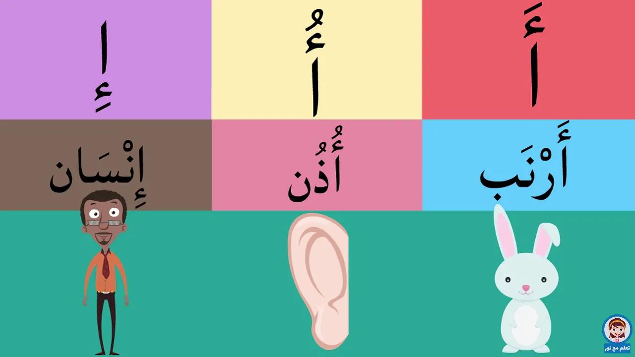 Arabic alphabet for Kids - الحروف العربية للأطفال بدون موسيقى | Arabic alphabet for Kids - Arabic letters for children No Music