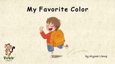 قصة اللون 3: "لوني المفضل" بقلم أليسا ليانغ بدون موسيقى | Color Story 3: "My Favorite Color" by Alyssa Liang No Music